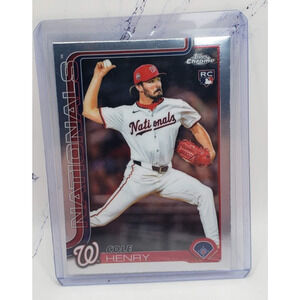 2025 Topps Chrome Update Cole Henry #USC72 Rookie Card (RC)